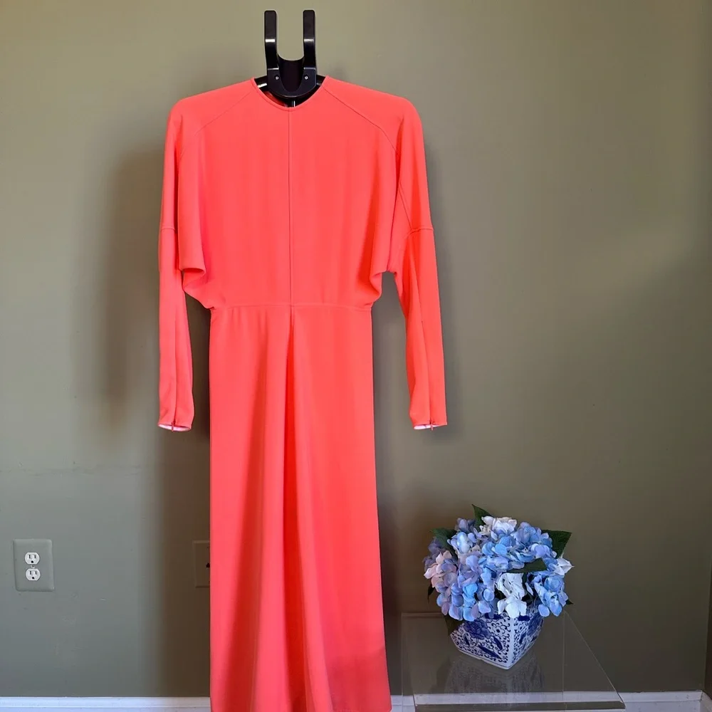 NWT Victoria Beckham Dolman Midi Dress Size 2 Msrp 1350 - Picture 4 of 13